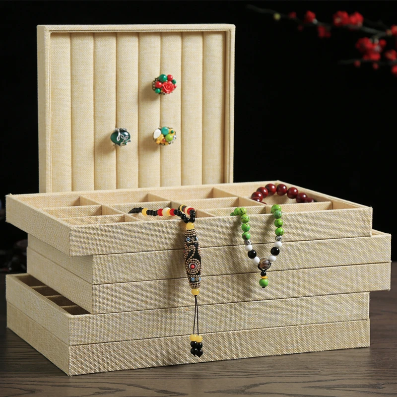 New 8 Style Organizer Show Case Jewelry Display Pendant Holder Box New