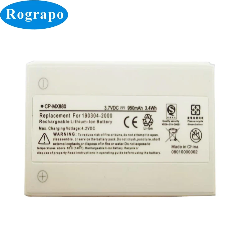 

New 950mAh 190304-2000 R-IG7 Replacement Battery For Logitech Harmony One, 900, 720, 785, 850, 880, 885, 890 Pro, H880 Bateria