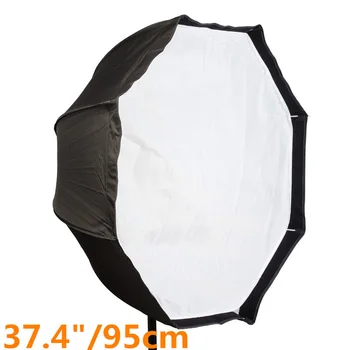 

Photo Studio 95cm Octagon Umbrella Softbox Diffuser Reflector Photography Soft Box Light Box for Speedlite Flash