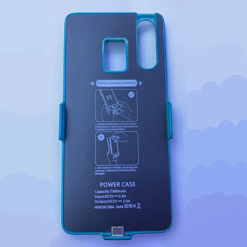 2019 Ultra Slim Fast Charger Battery Cover for Samsung Galaxy A8s Charging Case 7000mAh Portable Power Bank Pack Battery Case 2019 Ultra Slim Fast Charger Battery Cover for Samsung Galaxy A8s Charging Case 7000mAh Portable Power Bank Pack Battery Case