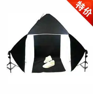 

60cm Photo studio softbox Continuous lighting tent cube professional still photography lamp studio photography studio kit CD50