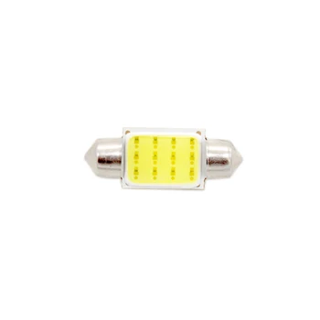 

2Pcs/Lot SUNKIA New Festoon COB 31MM/36MM/39MM/42MM 3W High Bright Car LED Bulbs Interior Dome Festoon Lights White 12V