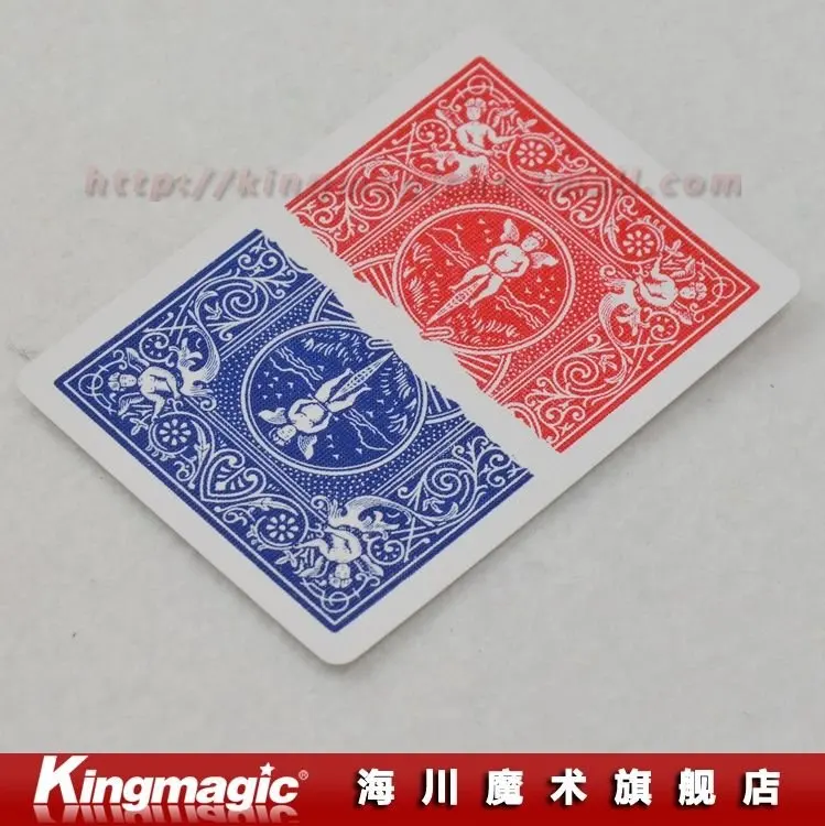 

Kingmagic Color Division/original bicycle/card magic sets/magic tricks/magic props/as seen on tv/Free shipping by CPAM