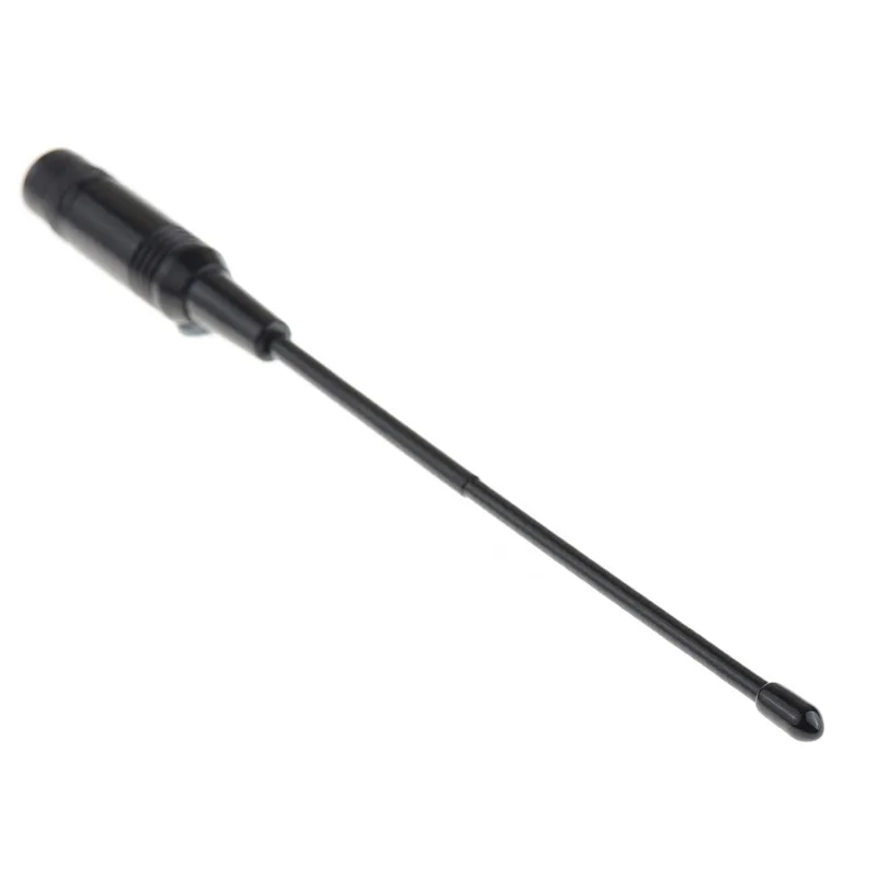Black OPX-701 Antenna BNC Soft Dual Band VHF/UHF 144/430MHz For IC-V8 IC-V80 IC-V82 IC-V85 IC-V87 IC-V89 TK100 TK200 P18 0.45