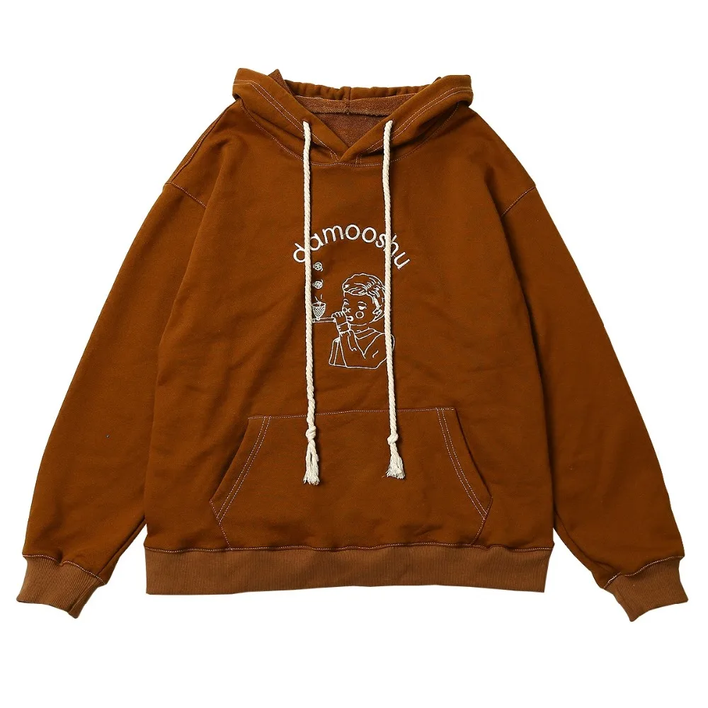 brown hoodie women