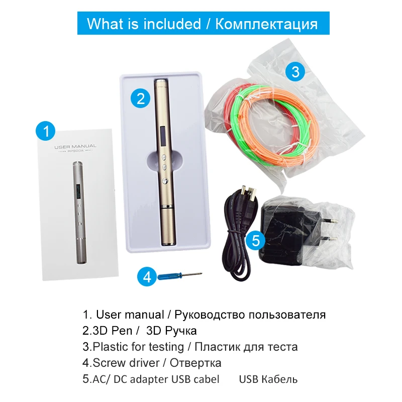 Weiyu 3D القلم خربشة القلم OLED PLA خيط ABS 3D طابعة عيد الميلاد ويعرض Lapiz 3D الطباعة القلم للمدرسة 3D قلم رصاص أداة