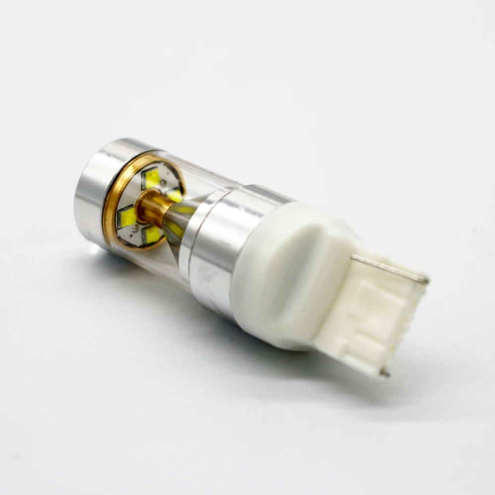 2 шт. 1157 led световой сигнал 1156 7440/3156 7443/3157 высокое Мощность лампы светодиодные
