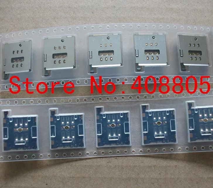 

10pcs/lot, Original new SIM card reader for iPhone 7 plus 7plus 7P 7+ 7G socket holder connector module slot, free ship