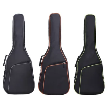 

Thicken Folk Guitar Bag Double Shoulder Strap Guitar Bag Breathable Oxford Fabric 10mm Padded Guitar Instrument Bag