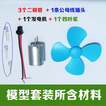 

12v wind power generation model diy development design maximum 20v generator motor