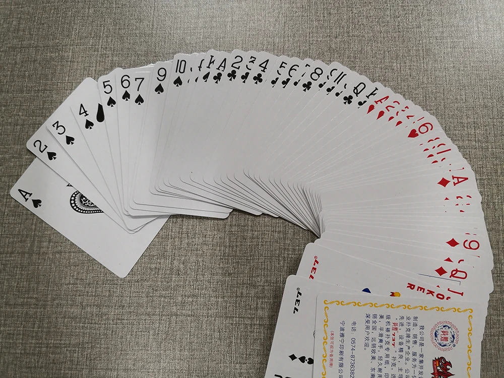 Dun Huang 737 игральные карты с невидимыми Светящимися чернилами могут быть замечены инфракрасными контактными линзами анти-обманщик Покер Волшебная карта