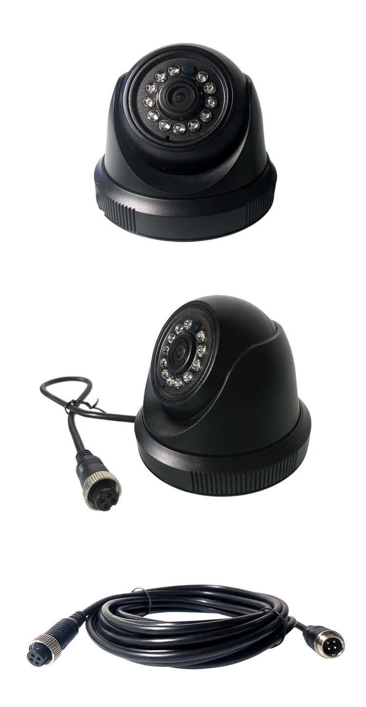 Perfect Spot Wholesale Coaxial HD 4 Channel 4G GPS Mobile DVR 12V Voltage Car Camera Engineering Car / Private Car / Bus /  Boat MDVR 8