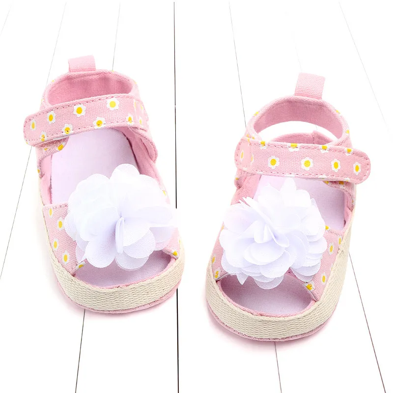 Baby Girl Sandals Summer Non-slip Crib Shoes for Girl (17)
