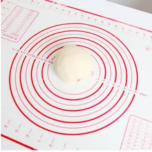 60*40 см антипригарный коврик для раскатки теста силиконовые листы для выпечки тесто коврики для выпечки и вкладыши духовка форма для выпечки Кухонные инструменты