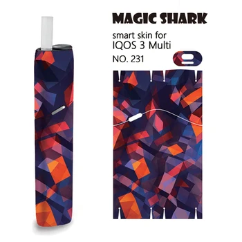 

New Fashion Gradient Pattern Imagination Film Sticker Case Cover Skin Sticker Suitable For IQOS 3.0 Multi