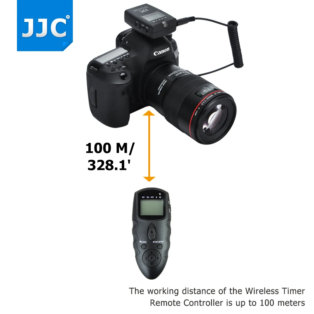 Wired Remote Shutter Release For Canon EOS R5 5D IV III 7D 6D Mark II