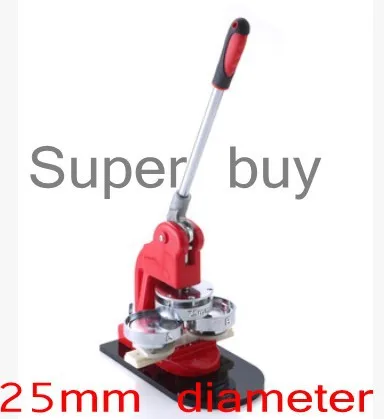 

Badge maker Button making machine with 25mm diamater mold