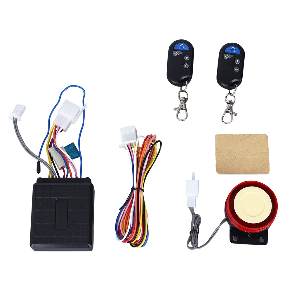 Master Racing Alarm System Of Motorcycle Shock Sensor System Anti theft