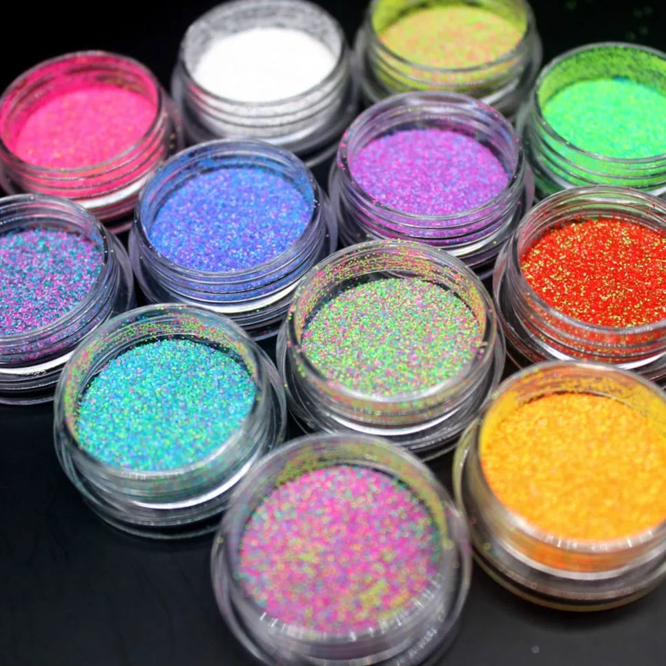 

11.11 New Mixed Colors Acrylic Powder Dust UV Gel Design 3D Tips Decoration Manicure Nail Art