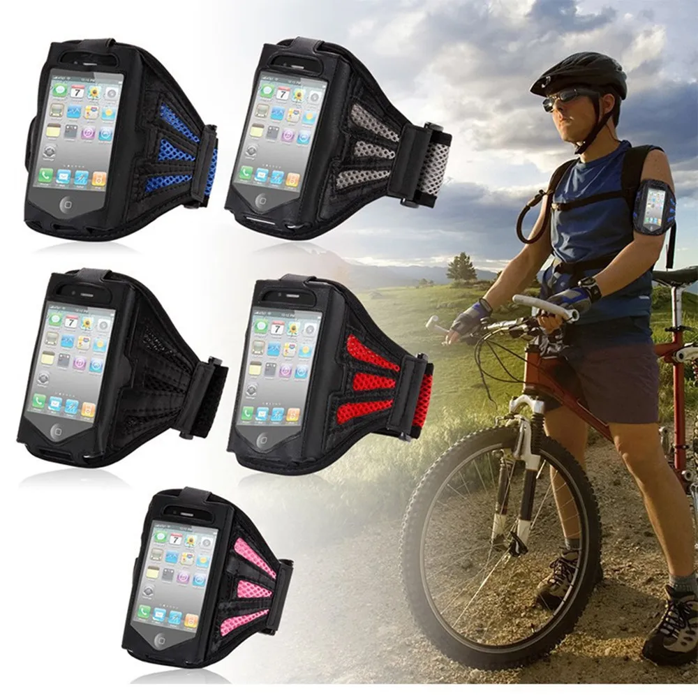 

Waterproof Gym Sports Running Armband For iphone Xs Max XR X 8 4 4s 5 5s 5c SE 6 6s 7 7s plus for Huawei Arm Band Phone Bag Case