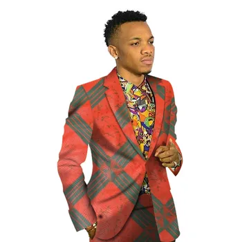 

2018 Fashion African Style Print Men Suit Jackets African Festive Blazers African Blazers African Man's Clothing Customized