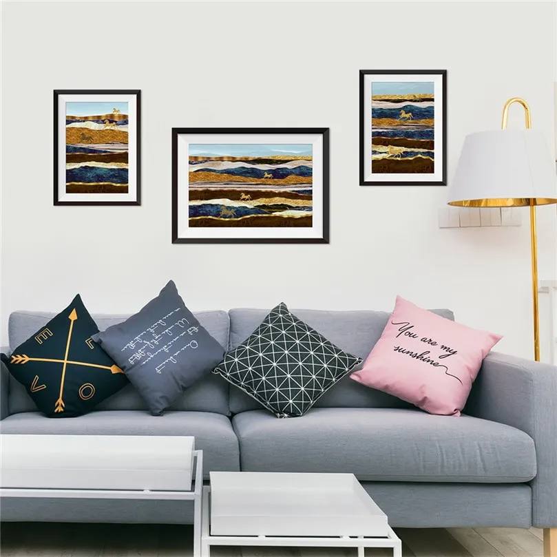 

Wall Stickers Imitates 3D False Picture Frame 3 Couplet Painting Creative decorations for home Decor Wall Stickers@40