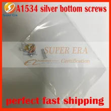 10sets/lot A1534 silver bottom lower case cover screws screw sets for macbook retina 12inch 8pcs/set