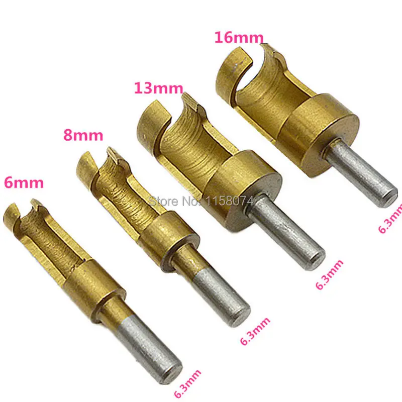 Plug Cutter Set 6mm - 16mm for counter bored holes