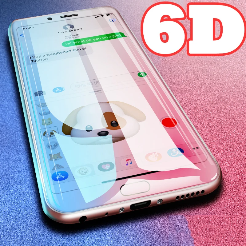 6D закаленное стекло для Samsung Galaxy J8 2018 защита экрана на Защитное A8 J6 A6 J4 Plus A7 A9