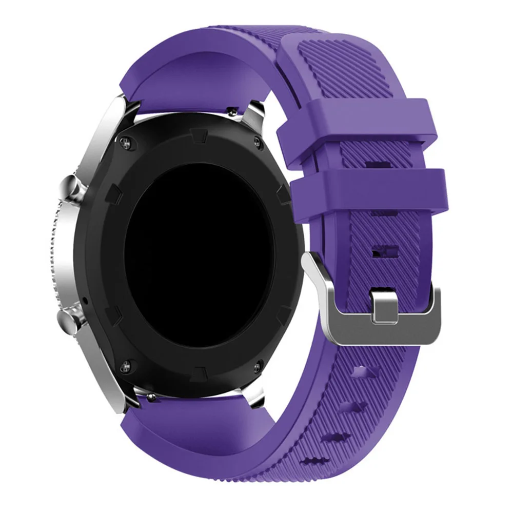 Gear S3 ремешок 22 мм мягкий силиконовый спортивный мужской женский ремешок для замены браслета для samsung gear S3 классические Galaxy часы 46 мм