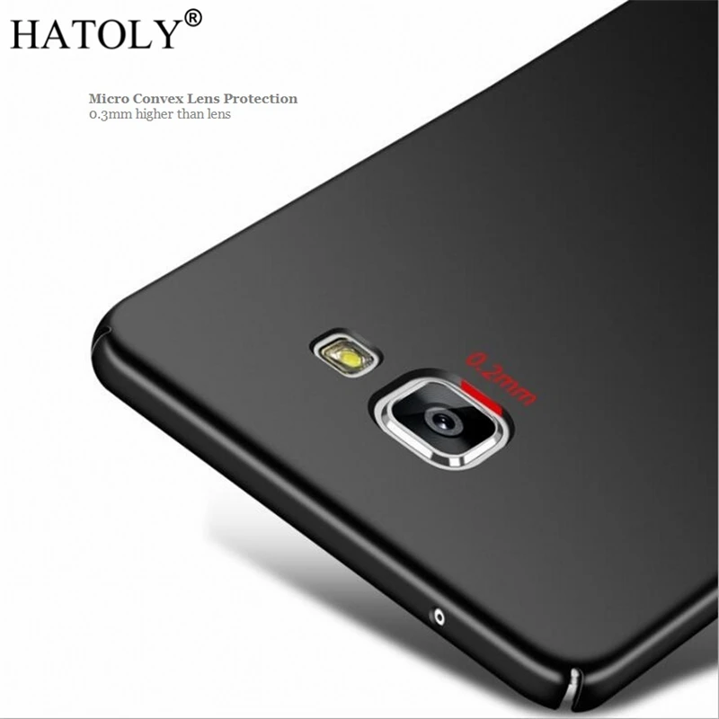 Чехол для Samsung Galaxy A9 Pro Ультратонкий гладкий жесткий защитный чехол из