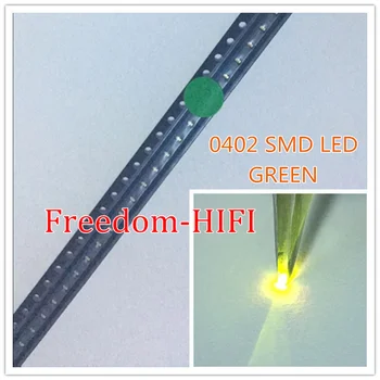 

2000 pcs SMD SMT 0402 Green Ultra Bright LED lamp light Free shipping