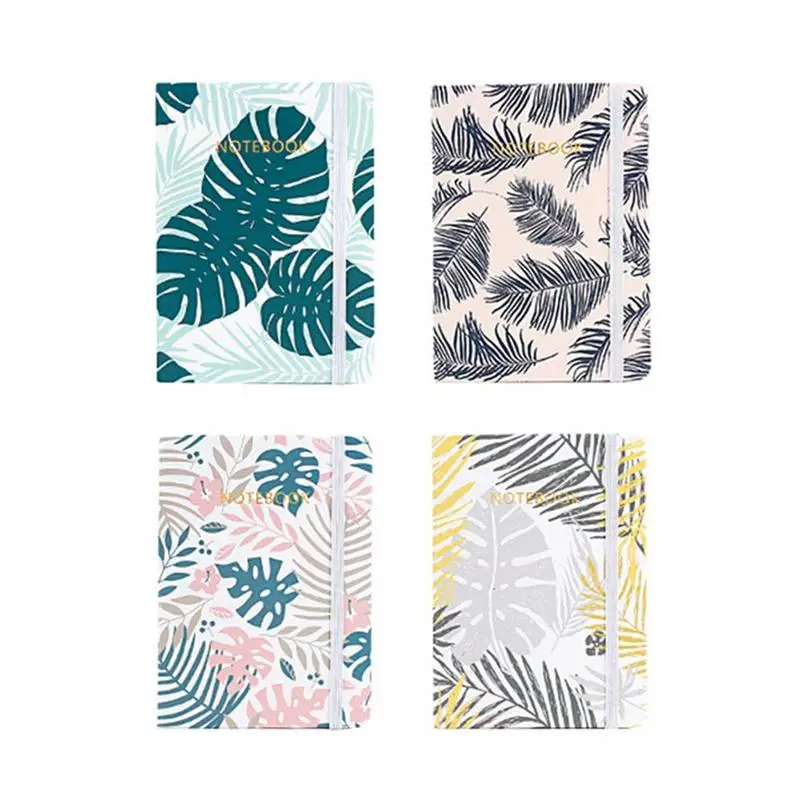 

Palm Leaves" Hard Cover Notebook Lined Freenote Beautiful Notebook A5 Hardcover Journal Study Diary Gift Hardcover Notebook