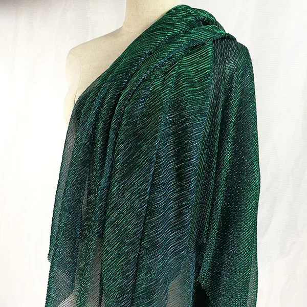 

Green Lace French Voile Guipure mesh Lace Fabric wedding decoration lace fabric