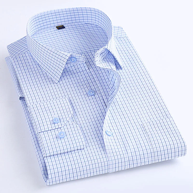 MACROSEA, классический стиль, мужские клетчатые рубашки с длинным рукавом, мужские повседневные рубашки, удобная дышащая мужская офисная одежда