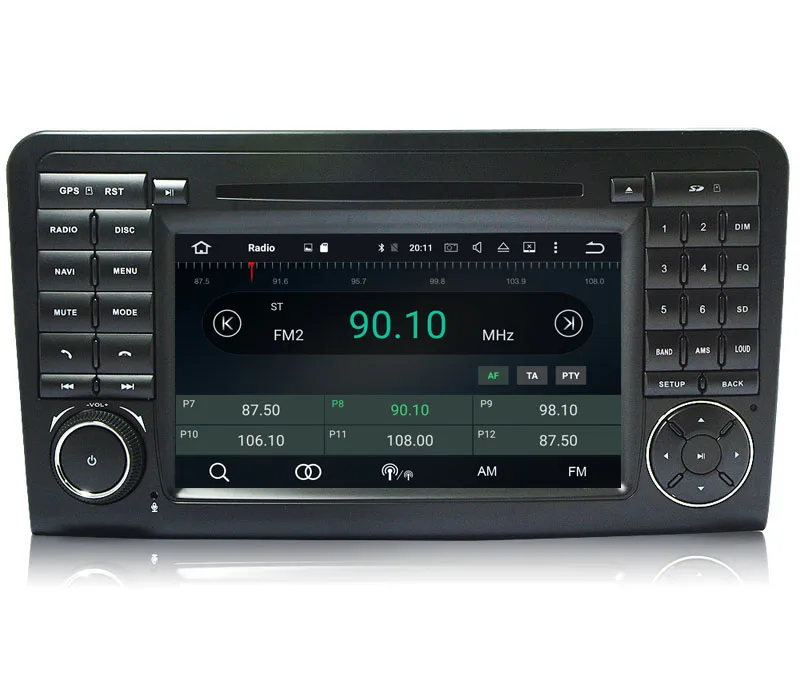 Discount Octa(8) Core Android Car Dvd Player gps FOR Benz ML 320/ML 350/ W164(2005-2012) Navi audio multimedia auto stereo RAM 4G ROM 32G 16