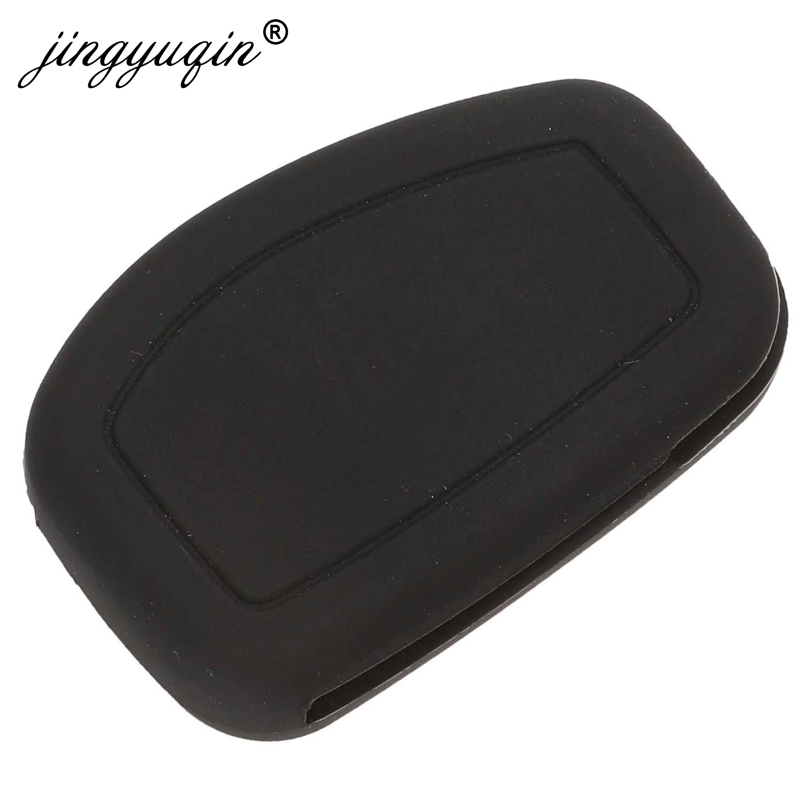 Силиконовый чехол для ключей jingyuqin с 2 кнопками Renault Kangoo DACIA Scenic Megane Sandero Captur Twingo