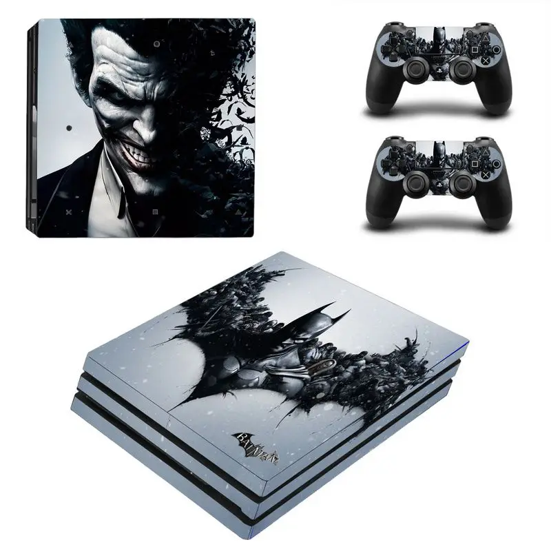 Joker Man дизайнерская наклейка для кожи для sony Playstation 4 Pro консоль и 2 шт. контроллер наклейка для PS4 Pro Аксессуары для игр