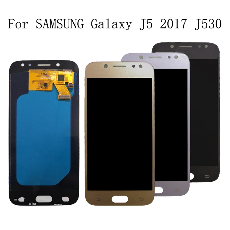

The best AMOLED for Samsung Galaxy J5 2017 J530 LCD touch screen for Samsung J530F screen glass panel LCD digital display +Tools