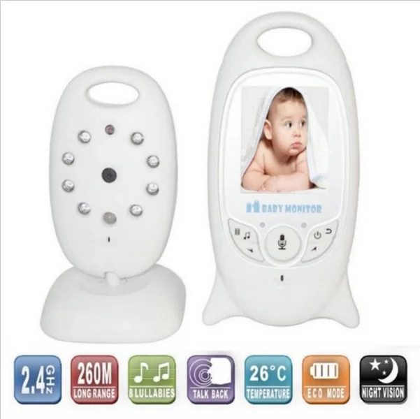 Infant 2.4 GHz Wireles Baby Radio Babysitter Digital Video Baby Monitor