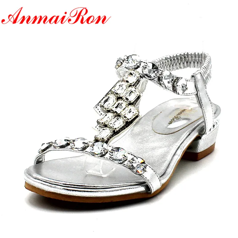 silver square heel sandals