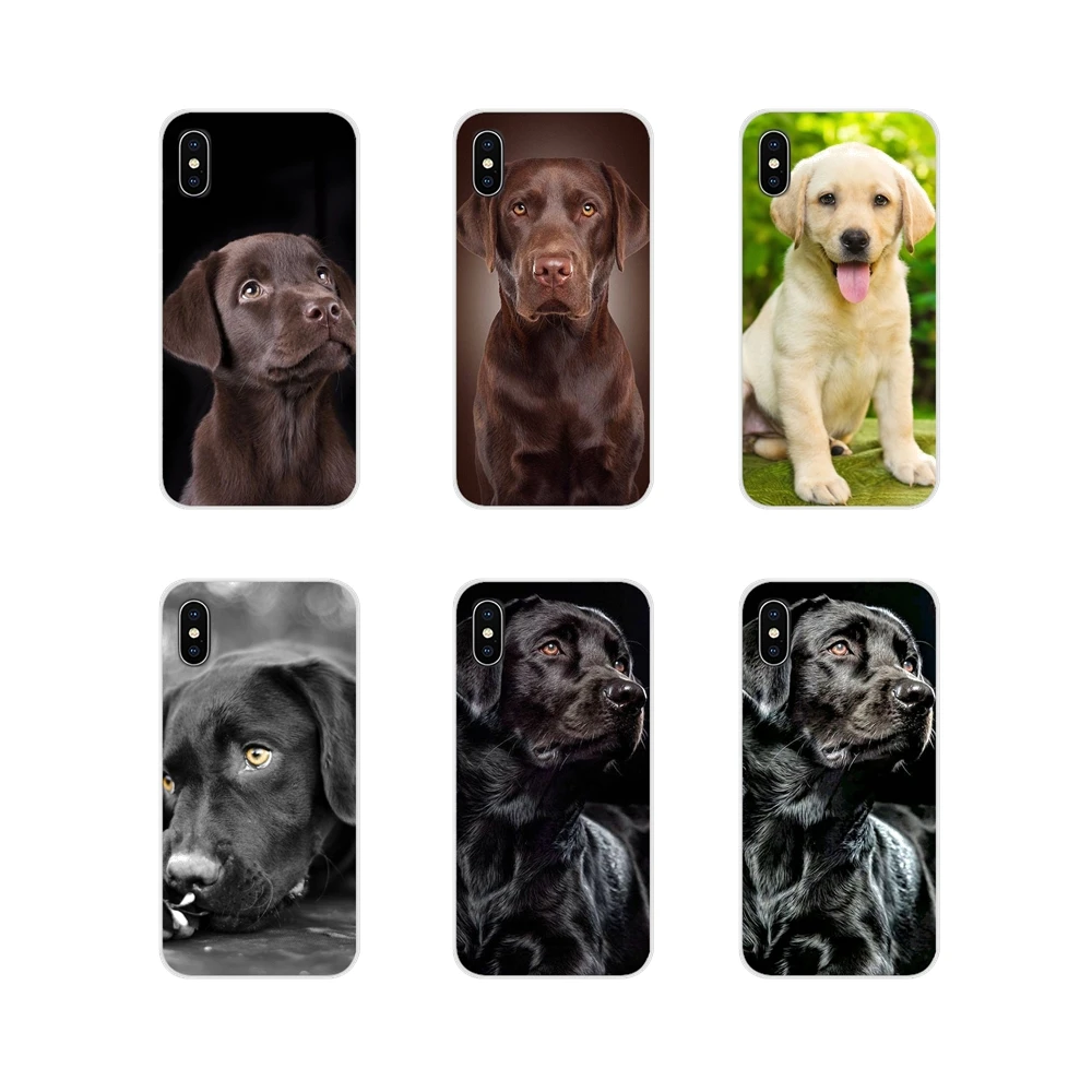 

TPU Transparent Skin Case Labrador Retriever dog For Huawei G7 G8 P7 P8 P9 P10 P20 P30 Lite Mini Pro P Smart Plus 2017 2018 2019
