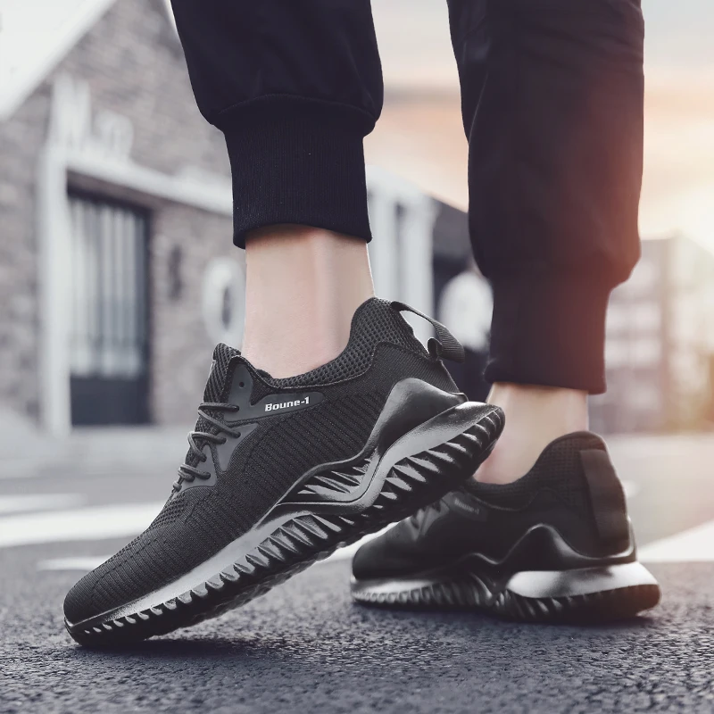 

Men Mesh Lighted Sports And Casual Shoes Breathable Wear-Resistant Shock Elasticity Shoes Casual Breathable Outdoor Sneakers C4
