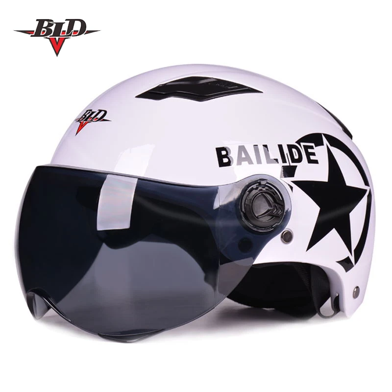 Download New Motorcycle summer Half Face Protective Helmet Visort ...