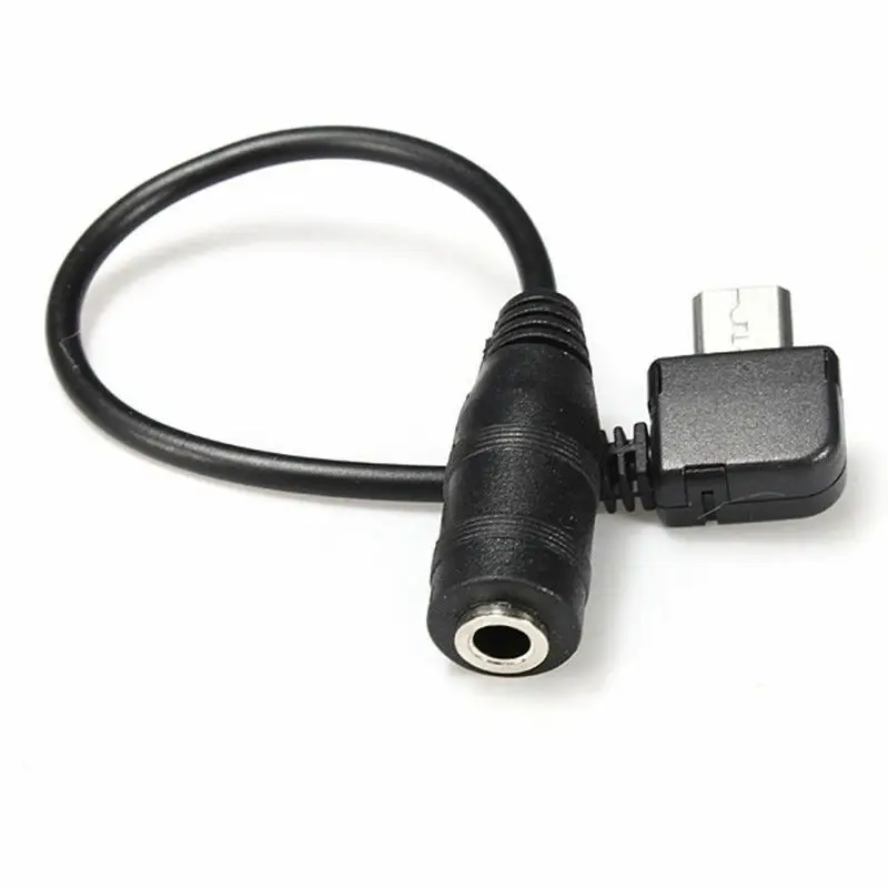 15 см USB 2 0 Micro B папа на 3 5 мм разъем AUX аудио адаптер кабель Шнур|Кабели для