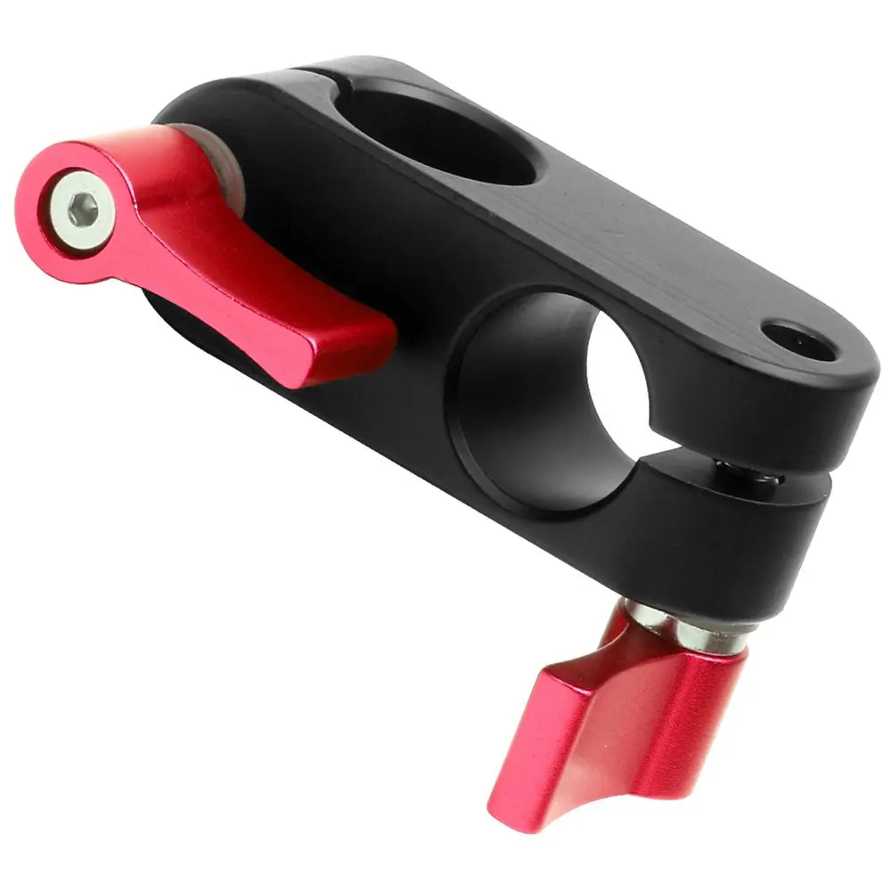 90 Degree Right Angle 15mm Rod Rig Clamp Adapter for 5D2 5D3 A7sGH4 DSLR Camera Photography System Photo Studio Handgrip Monit