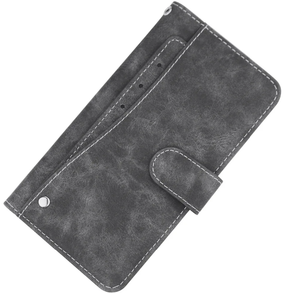 Кожаный бумажник DEXP T155 чехол 5," Флип винтажные Кожаные чехлы с отделениями для карточек на передней панели Чехол бизнес телефон защитные сумки