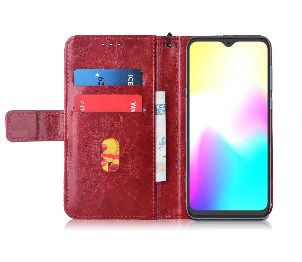 Флип-кожаный чехол для Hisense Rock 5 Fundas с цветочным принтом специальный чехол-бумажник с подставкой и ремешком