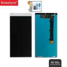 6," ЖК-дисплей для Xiaomi mi x ЖК-дисплей с кодирующий преобразователь сенсорного экрана в сборе для Xiaomi mi X ЖК Черный Белый Запасные части