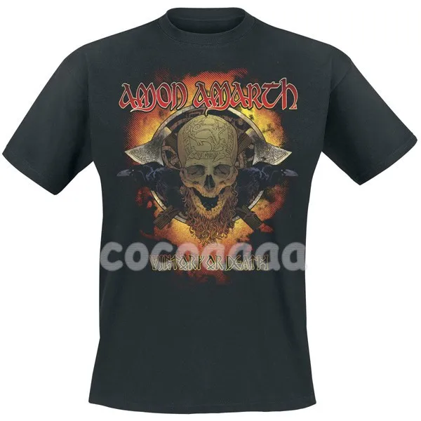 Amon Amarth Rock, брендовая мужская рубашка, 3D, высокое качество, новинка, ММА,, фитнес, панк, Hardrock, тяжелый темный металл, хлопок, 03